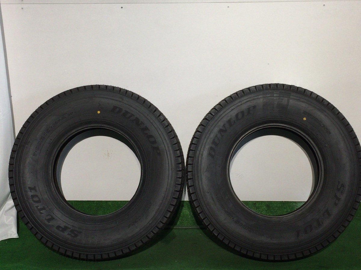 未使用新品！ ダンロップ SP LT01 7.00R15 12PR 2017年 スタッドレス 