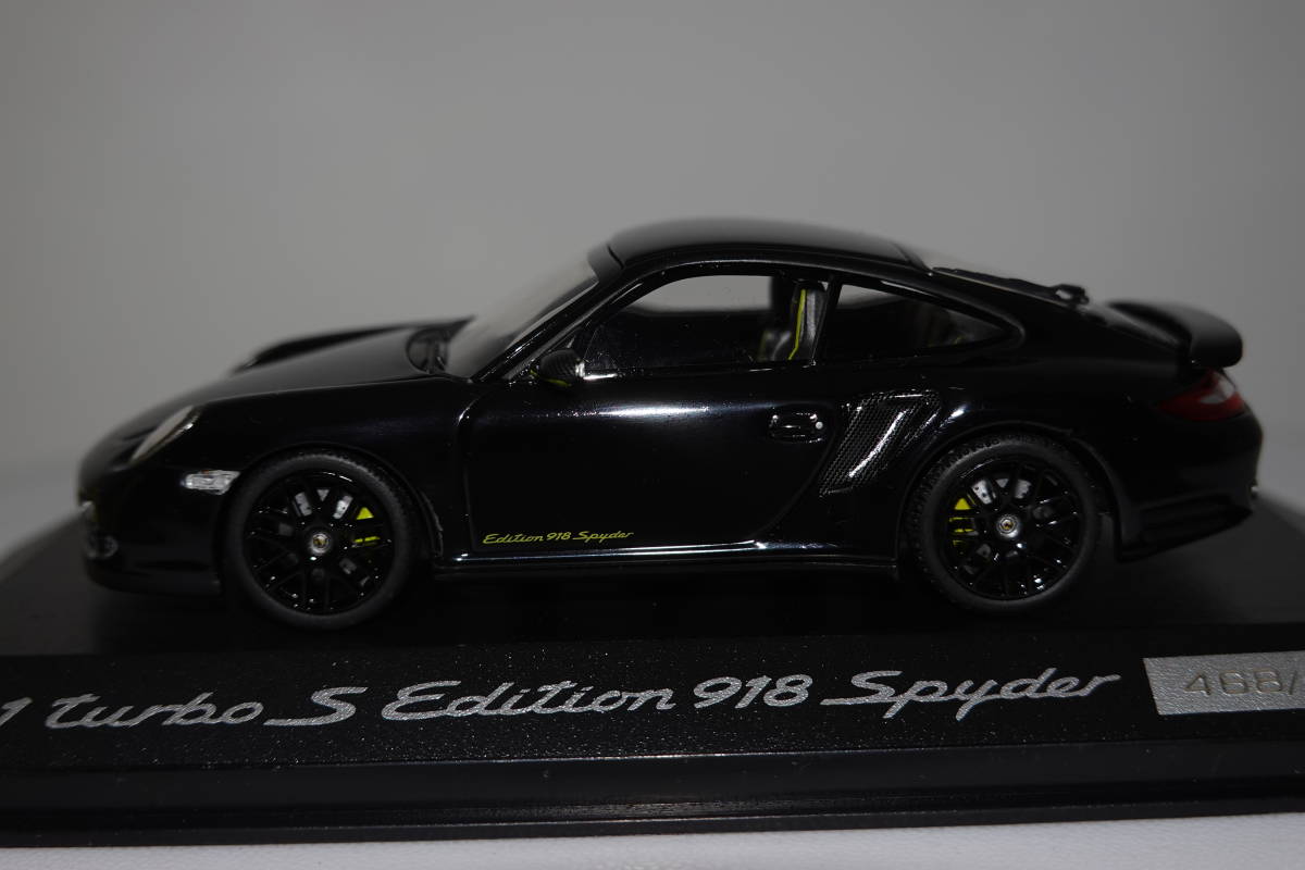 ☆1円始☆ポルシェ特注918台限定PMA 1/43 Porsche 911 turbo S Edition 