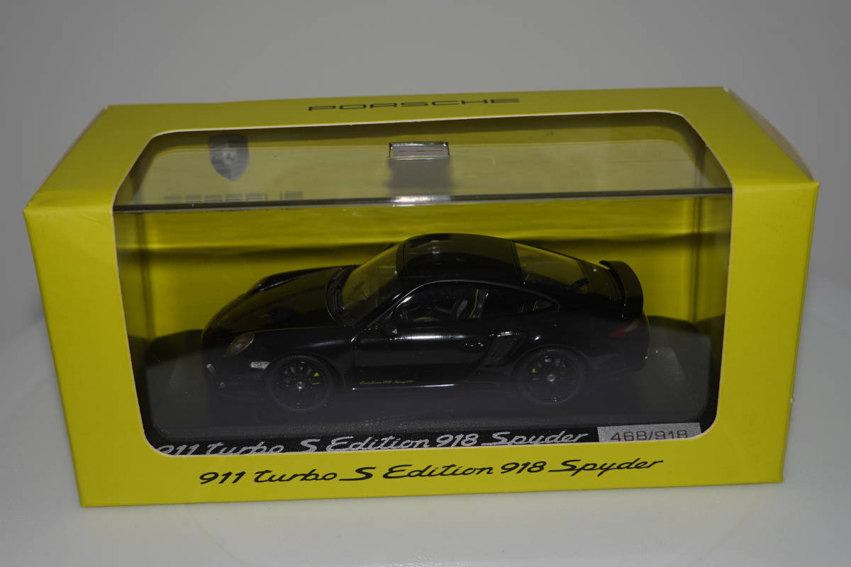 ☆1円始☆ポルシェ特注918台限定PMA 1/43 Porsche 911 turbo S Edition 