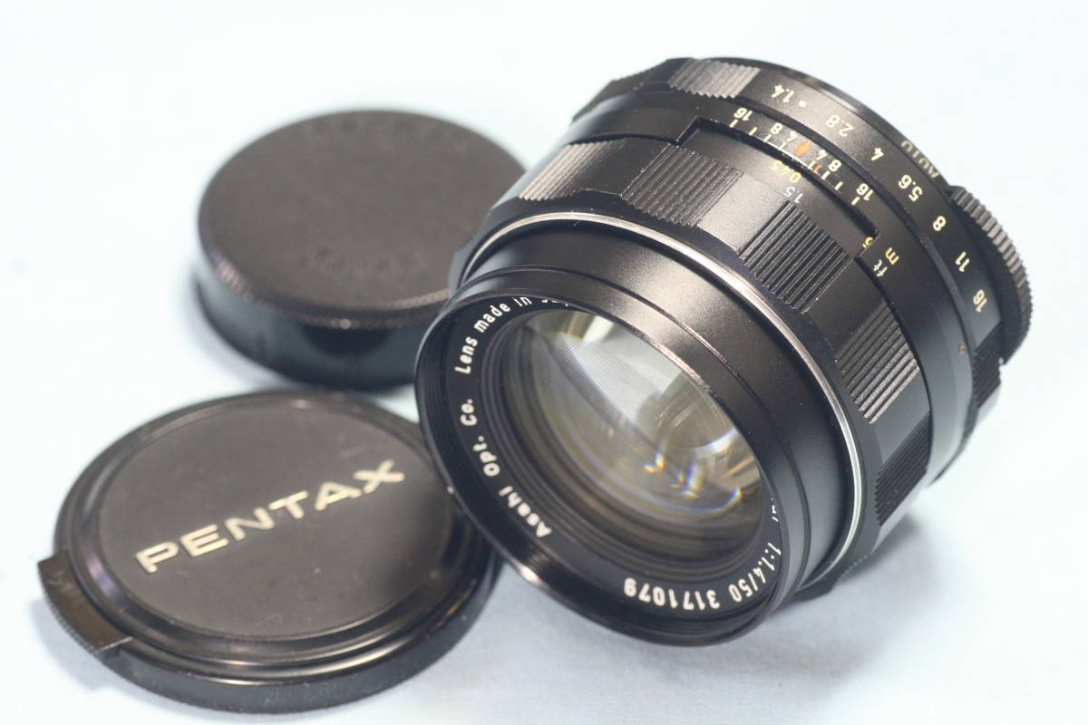 実写済 Super-Takumar スーパータクマー 1:1.4/50 50mm f1.4 完動 M42(ペンタックス)｜売買されたオークション情報、yahooの商品情報をアーカイブ公開 - オークファン ペンタックス