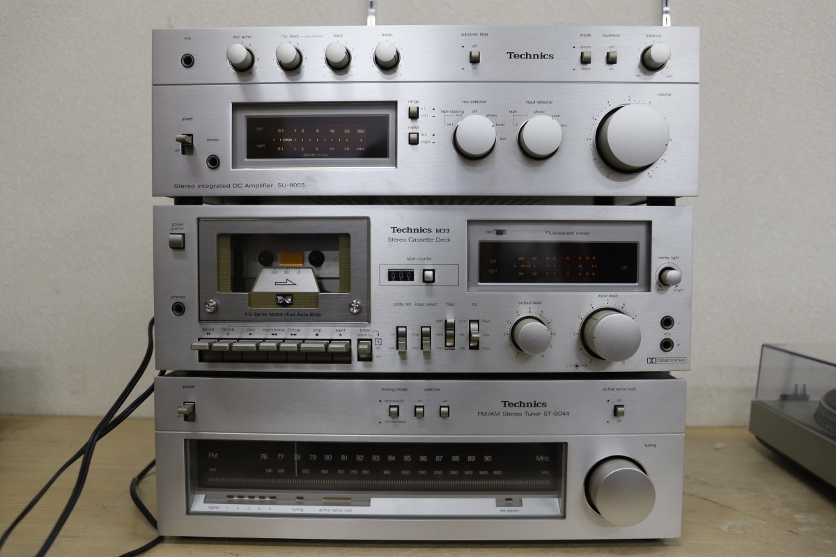 Technics テクニクス ST-8044 RS-M33 SU-8055 SL-3300 オーディオ機器