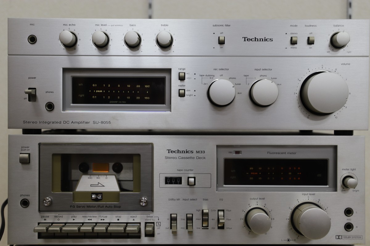 Technics テクニクス ST-8044 RS-M33 SU-8055 SL-3300 オーディオ機器