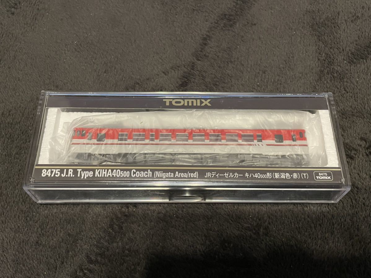 | TOMIX キハ40 - 0 NGaugeJP JR 新潟色 が入線です。 新潟色・赤 500番代 キハ40-500 (新潟色 Nゲージ 1 横濱模型