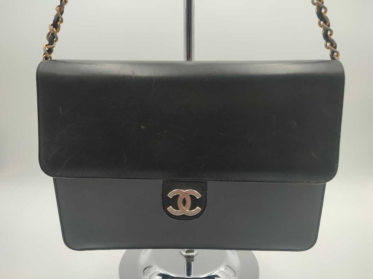 売切】CHANEL シャネル ヴィンテージ チェーンショルダーバッグ 1629-1 