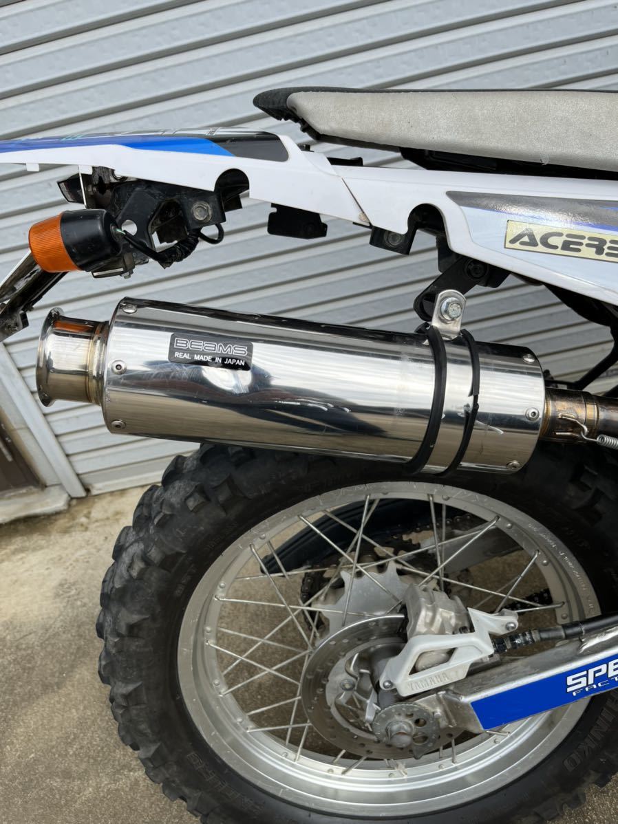 SS300 ビームス BEAMS セロー250用ビームス(BEAMS) スリップオン ステンレスサイレンサー セロー 250 ビームス SS300 ステンレス　フルエキマフラー　DG17J