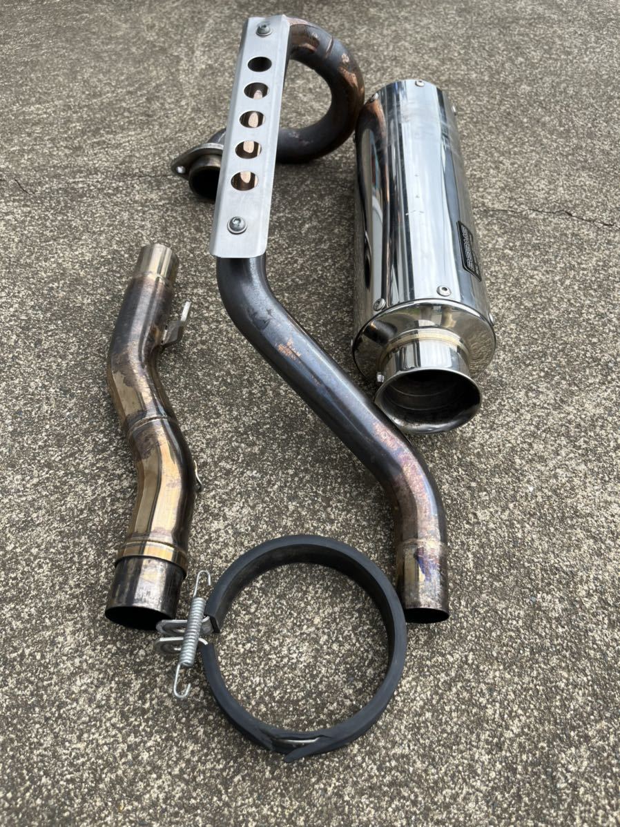 SS300 ビームス BEAMS セロー250用ビームス(BEAMS) スリップオン ステンレスサイレンサー セロー 250 ビームス SS300 ステンレス　フルエキマフラー　DG17J