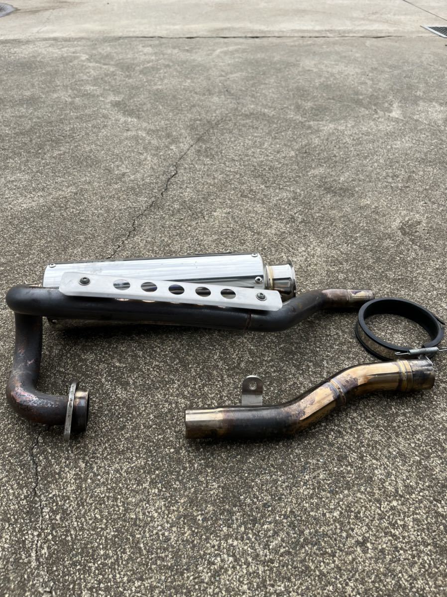 SS300 ビームス BEAMS セロー250用ビームス(BEAMS) スリップオン ステンレスサイレンサー セロー 250 ビームス SS300 ステンレス　フルエキマフラー　DG17J
