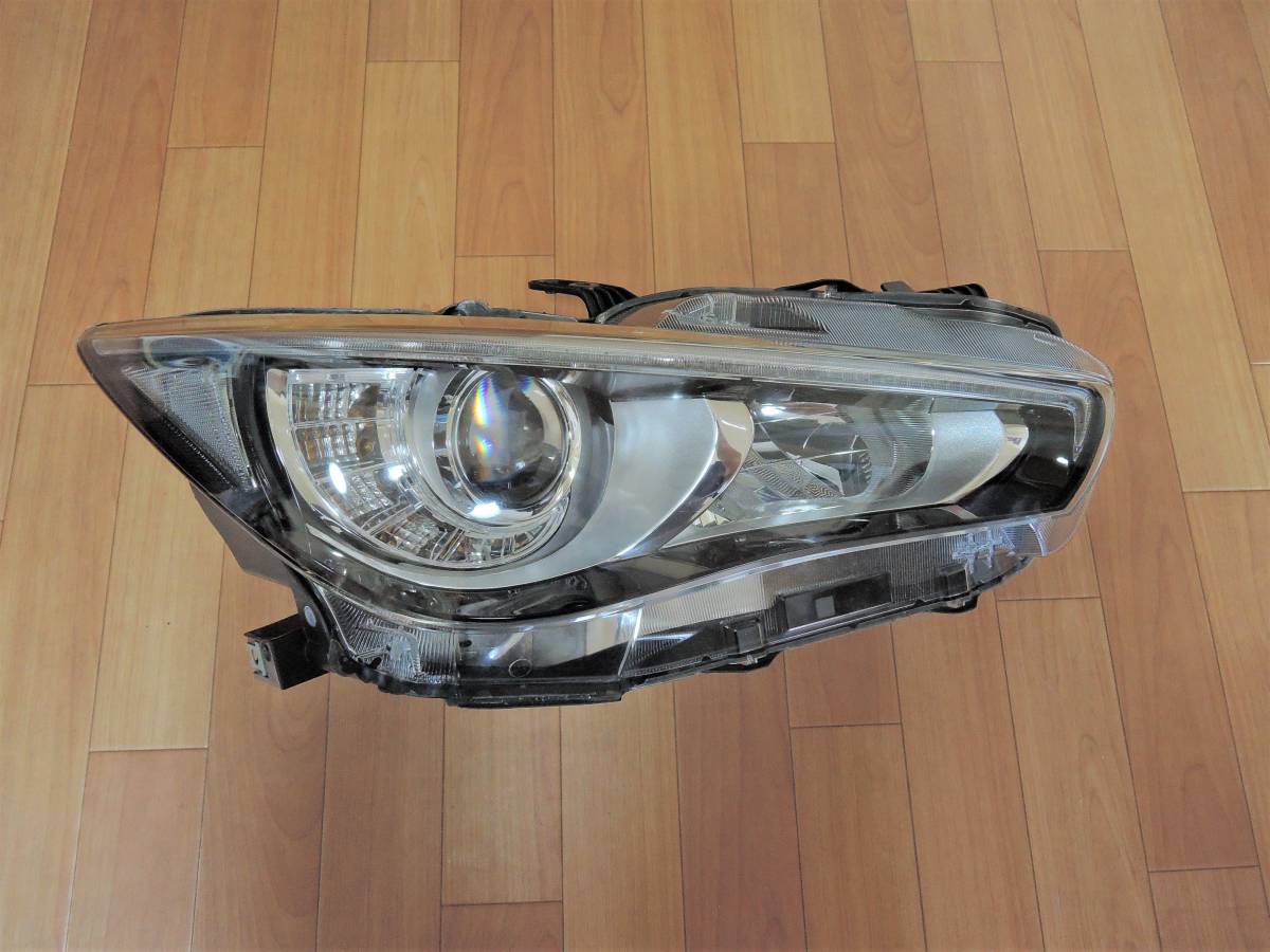 スカイライン V37 右ヘッドライトLED AFS無し KOITO 100-23616 H 日産