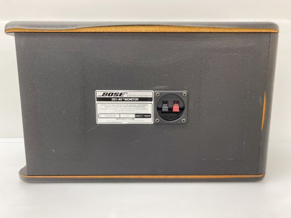 BOSE ボーズ 301 AV monitor スピーカー 音出し確認済 音出し良好 音響