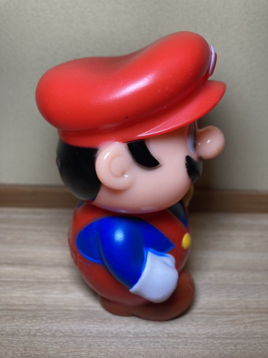 ソフビ 貯金箱 スーパーマリオ 1985年 当時物 スーパーマリオ
