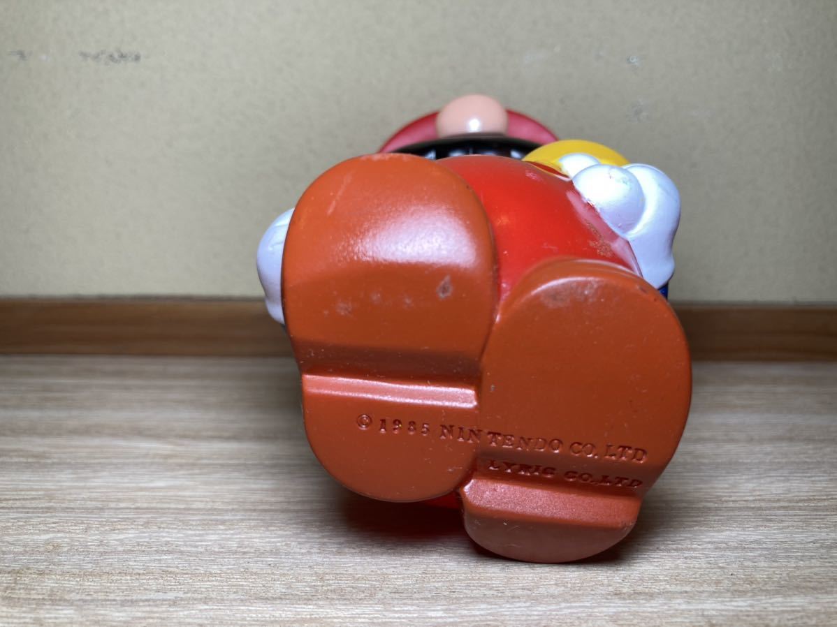ソフビ 貯金箱 スーパーマリオ 1985年 当時物 スーパーマリオ