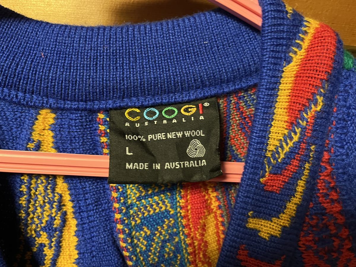 COOGI ニットベスト オーストラリア製 - 中古・古着通販COOGI 