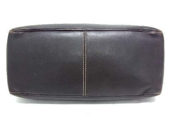 1円 CELINE セリーヌ ブギーバッグ レザー ハンドバッグ トートバッグ 手持ちかばん ダークブラウン系 BB1612JN ブギーバッグ セリーヌ ハンドバッグ 1円～CELINE □ アイボリー