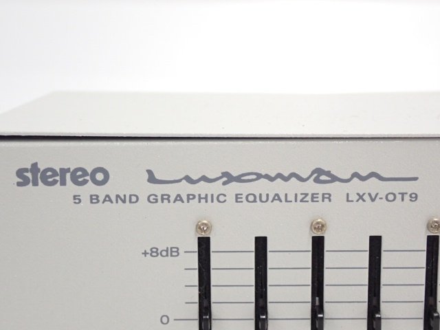 LUXMAN ラックスマン 5バンドグラフィックイコライザー グライコ LXV