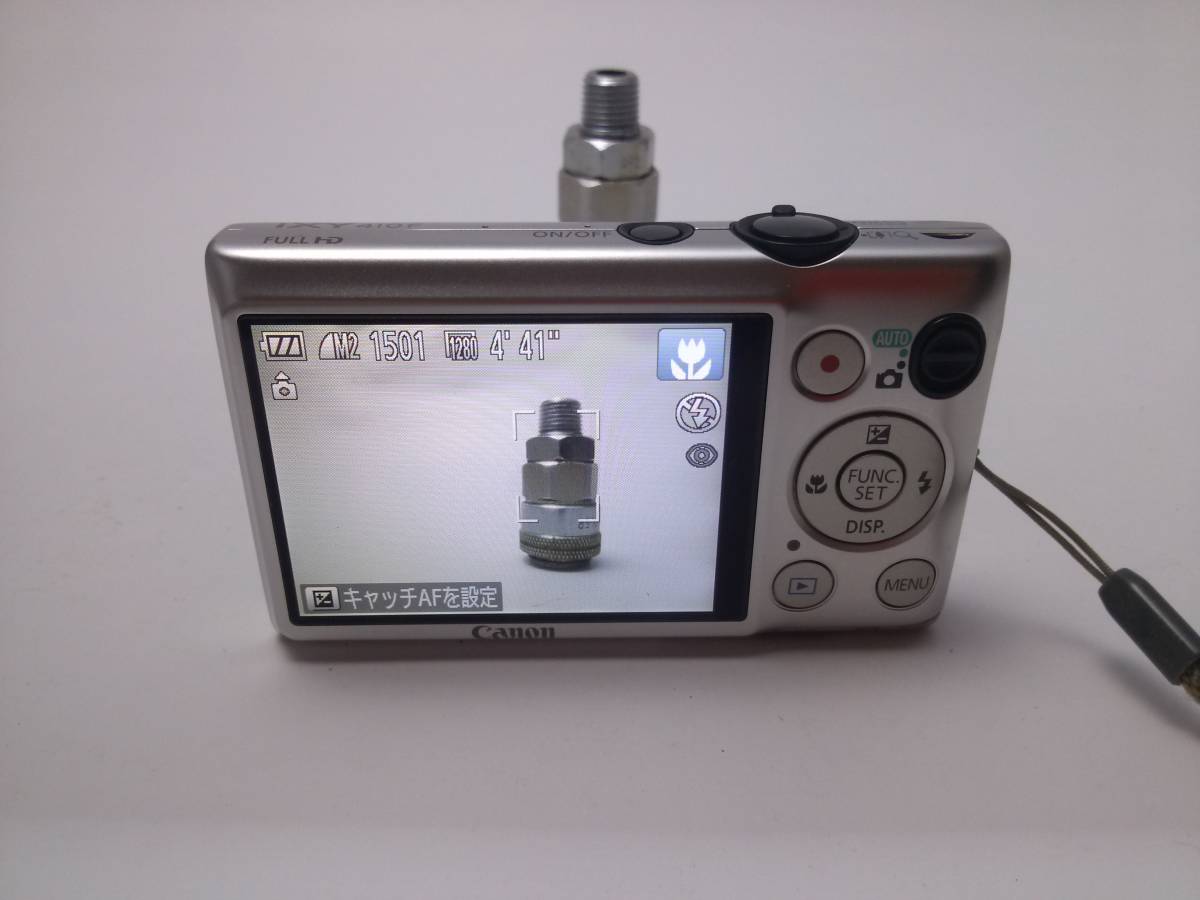 CANON キャノン 1，210万画素 IXY410F 中古。