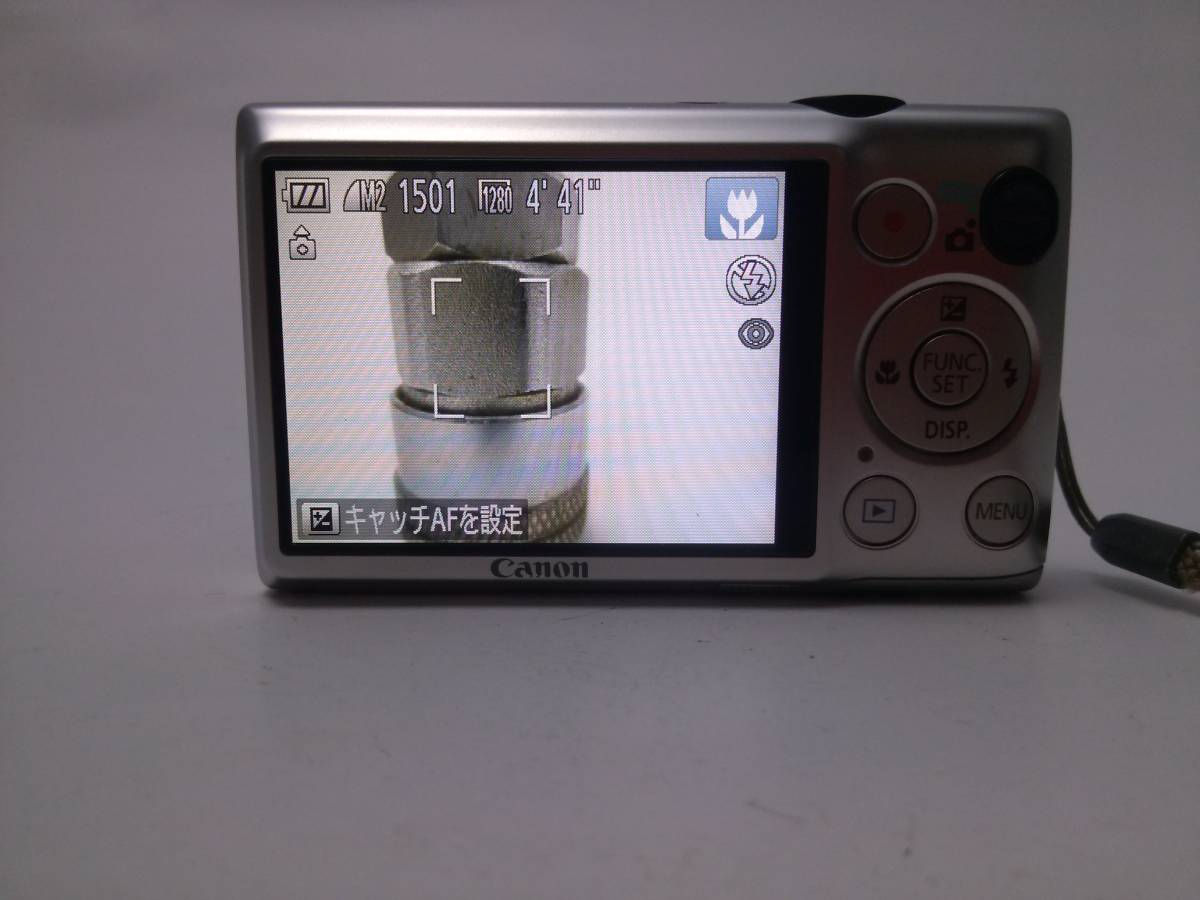 CANON キャノン 1，210万画素 IXY410F 中古。