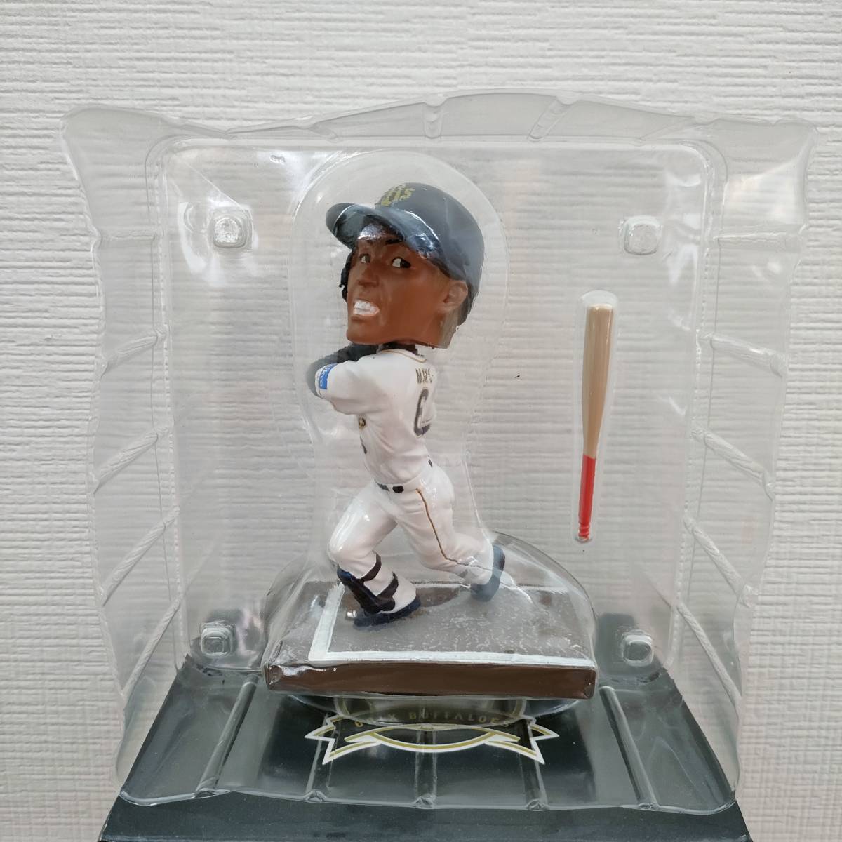 新品未使用 オリックス バファローズ 宗 佑磨 選手 ボブルヘッド人形 ２０１８年