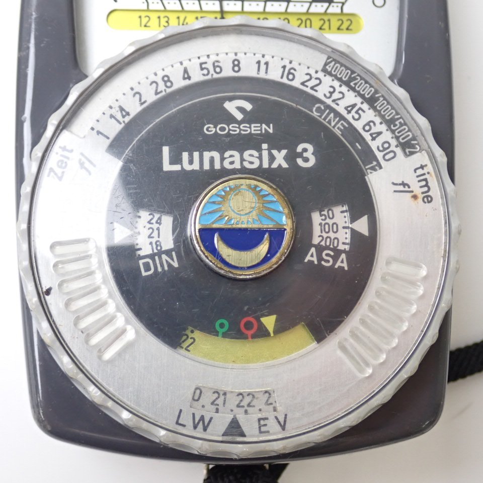 ☆GOSSEN/ゴッセン Lunasix3 露出計 3台セット ケース・アタッチメント