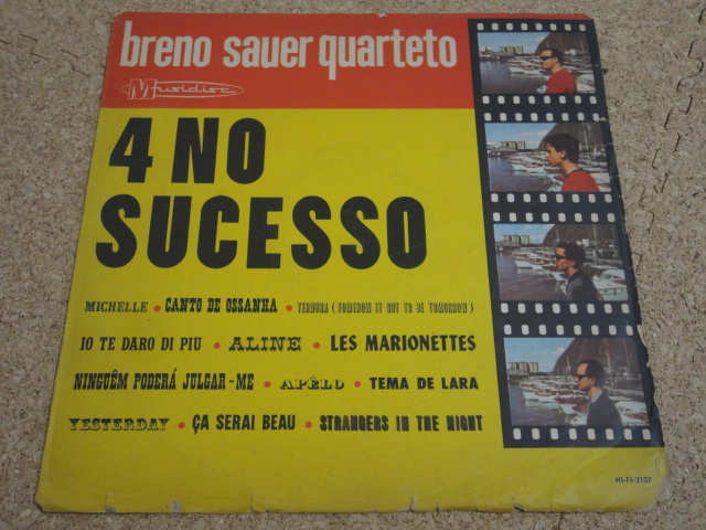【大人気，お得】 試聴可 オリジナル Breno Sauer Quarteto / 4 No Sucesso / ジャズサンバ/ジャズボサ / ビートルズ Michelle カバー収録 サバービア(ボサノバ)｜売買されたオークション情報、yahooの商品情報をアーカイブ ボサノバ