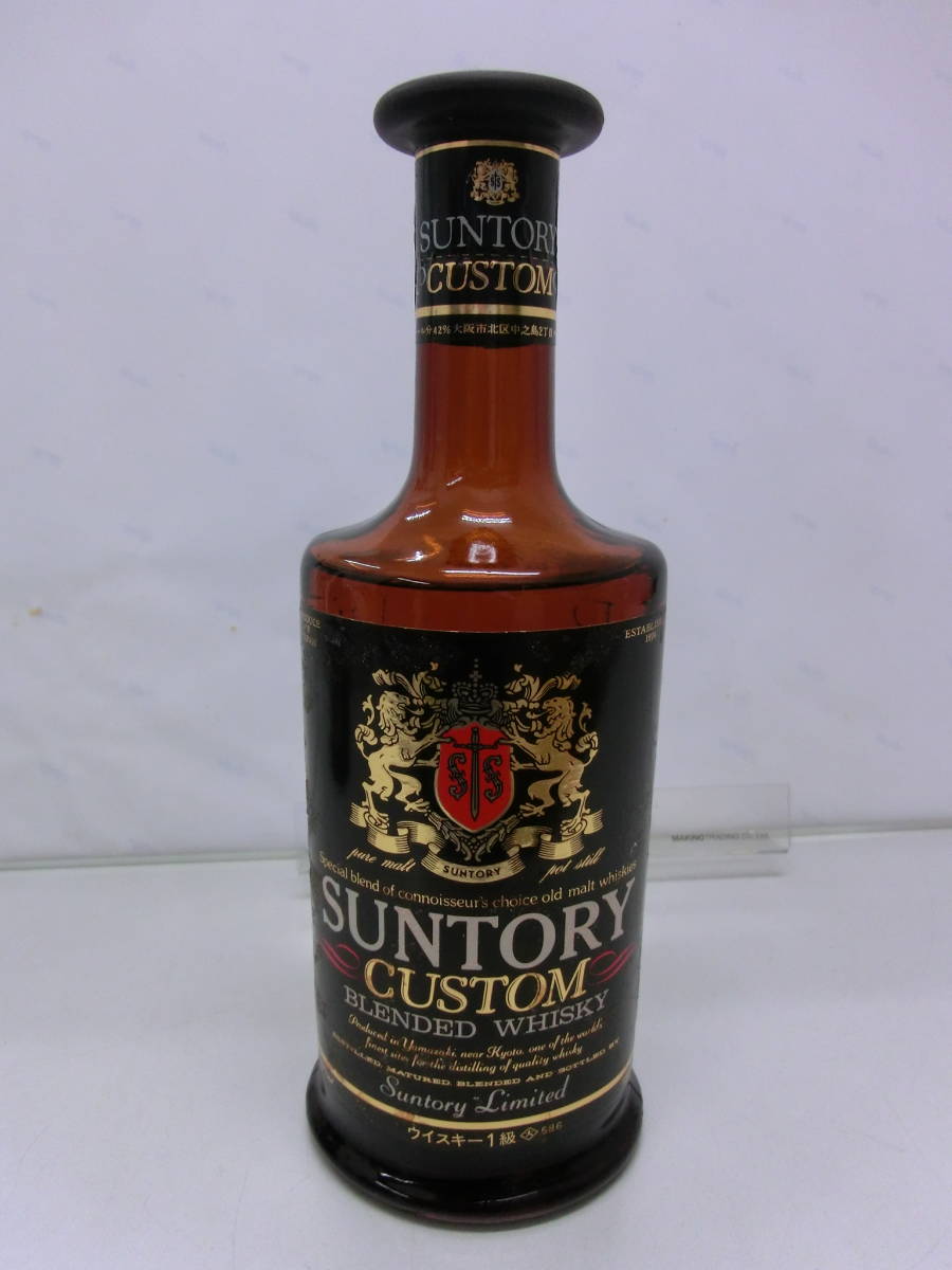 サントリー CUSTOM ウイスキー1級 720ml 古酒 サントリー カスタム