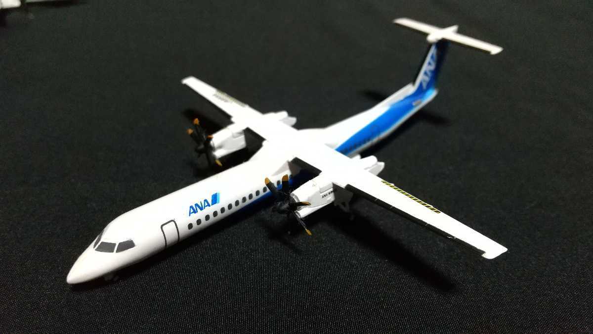 エフトイズ 1/300 ANAウイングコレクション DHC8-Q400 ブルー/エコボン