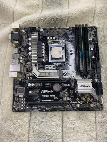 H270M Pro4 マザーボード + i7-7700K + 水冷クーラー 公式オンラインストア