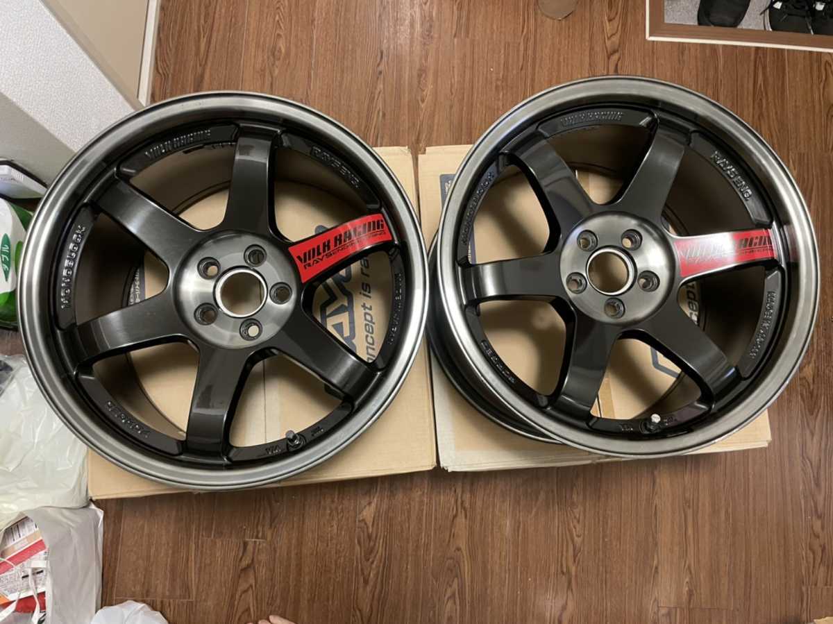 レイズ RAYS TE37SL 17 9.5j +45 PCD 100-5H PW 超希少 - RAYS レイズ 