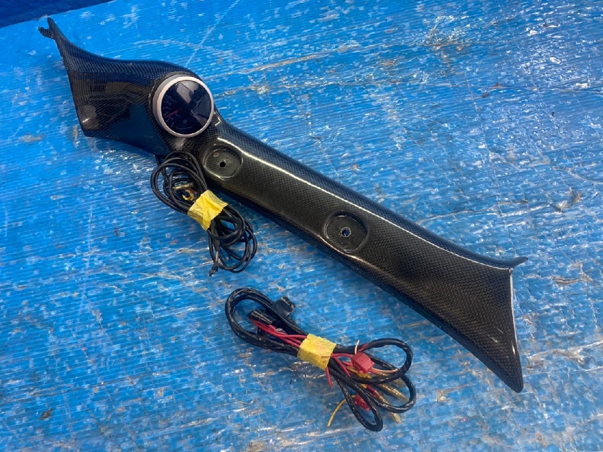 トヨタ ハイエース KDH201V Aピラー タコメーターセット カーボン調
