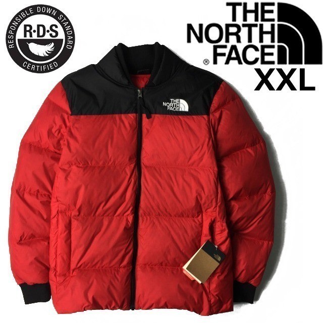人気定番，品質保証 1円 売切 正規 THE NORTH FACE NRDC JACKET ダウンジャケット US限定 RDS 700 フルジップ 防寒 ロゴ刺繍 XXL 赤 黒 190122-145(XLサイズ以上)｜売買されたオークション情報、yahooの商品情報をアーカイブ公開 - 男性用