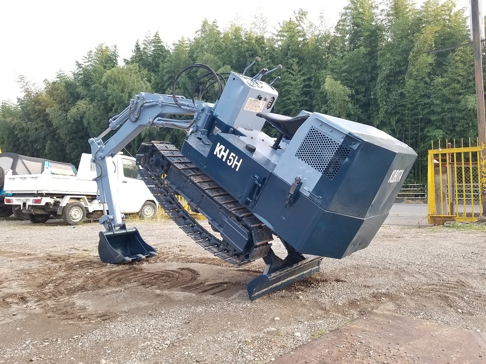 KUBOTA クボタ KH-5H ミニ油圧ショベル 1t ミニユンボ 1トン 鉄キャタ 