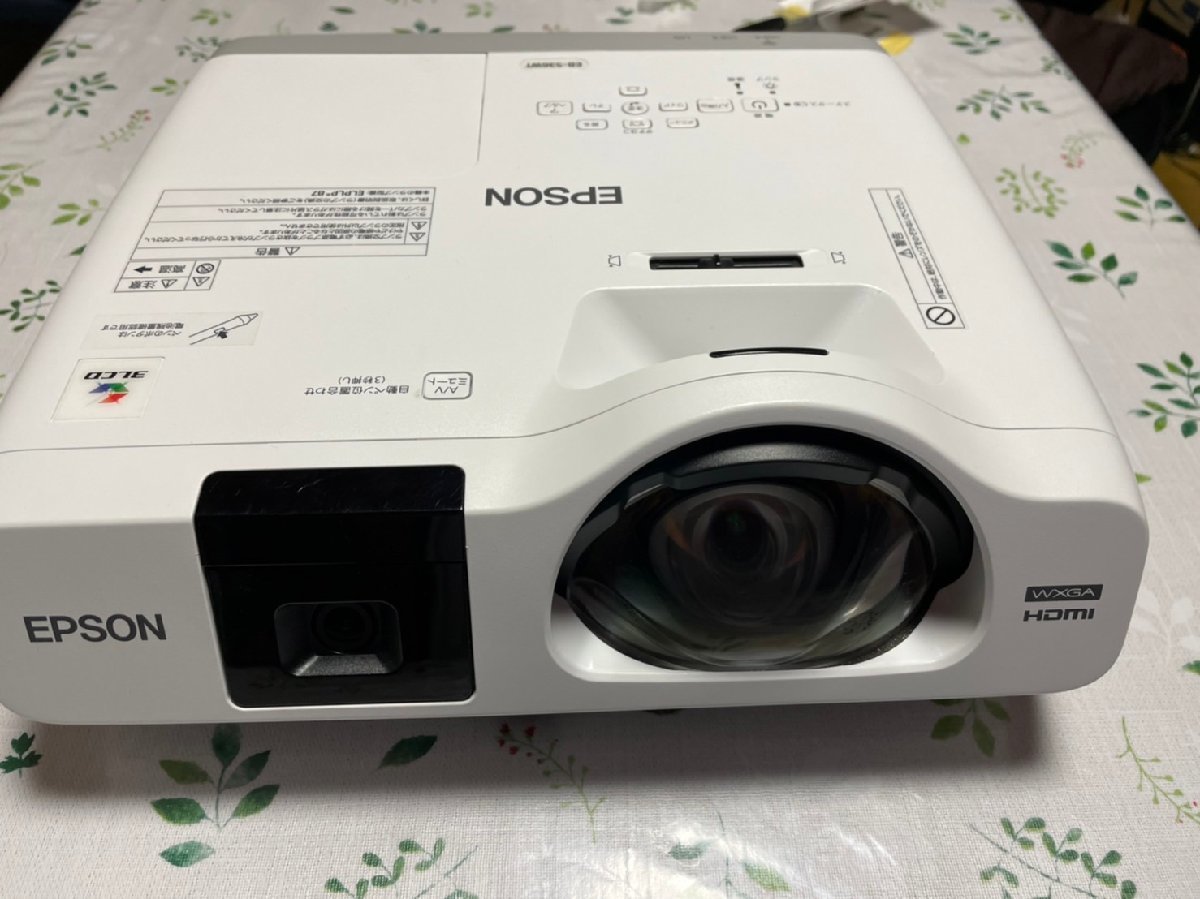 EPSON 液晶プロジェクター EB-536WT 3400lm 無線ランユニット付 WXGA