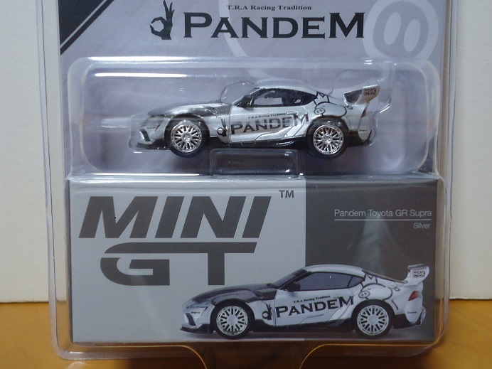 GT Pandem - 1:64 MINI Supra – Toyota V1.0 1&frasl;64 Diecast Mini GR 1:64! Z WHITE-