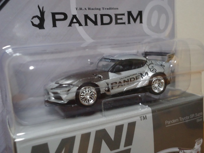 GT Pandem - 1:64 MINI Supra – Toyota V1.0 1&frasl;64 Diecast Mini GR 1:64! Z WHITE-