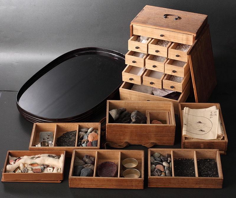 盆石道具　砂箪笥 盆石道具 砂箪笥 - メルカリ