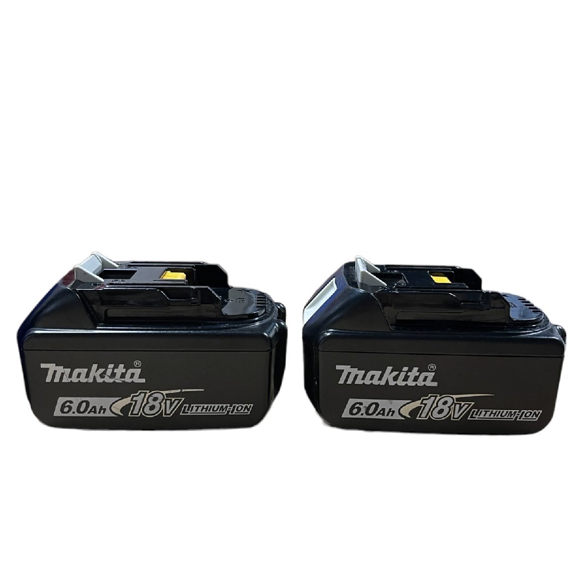 中古品 makita 高圧エアタッカ マキタ makita) TD172DZFY A27425RF 【中古美品】makita マキタ 純正 BL1860B 18V リチウムイオン バッテリー 6.0Ah 108Wh 2個まとめ 