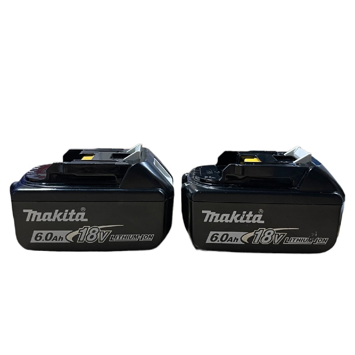 中古品 makita 高圧エアタッカ マキタ makita) TD172DZFY A27425RF 【中古美品】makita マキタ 純正 BL1860B 18V リチウムイオン バッテリー 6.0Ah 108Wh 2個まとめ 