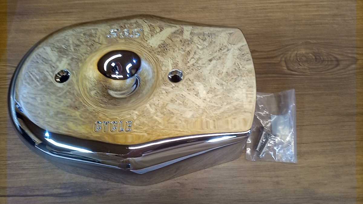 送料無料，品質保証 新RXO1812 S&S ステルストリビュート カバー クローム 汎用 エアクリーナーカバー(パーツ)｜売買されたオークション情報、yahooの商品情報をアーカイブ公開 - オークファン その他