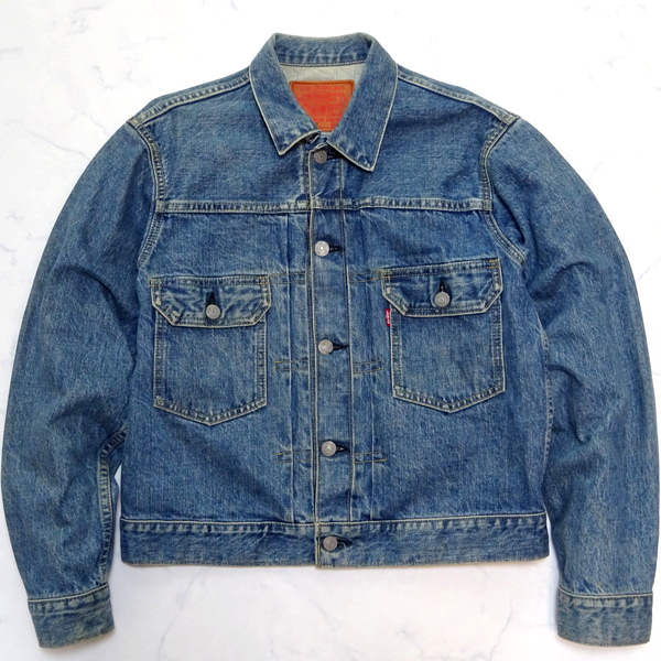 人気，お得 90s LEVI'S 507XX 2nd セカンド Gジャン 92年 ビンテージ復刻 size 38 リーバイス DENIM JACKET(ジージャン)｜売買されたオークション情報、yahooの商品情報をアーカイブ公開 - オークファン 男性用