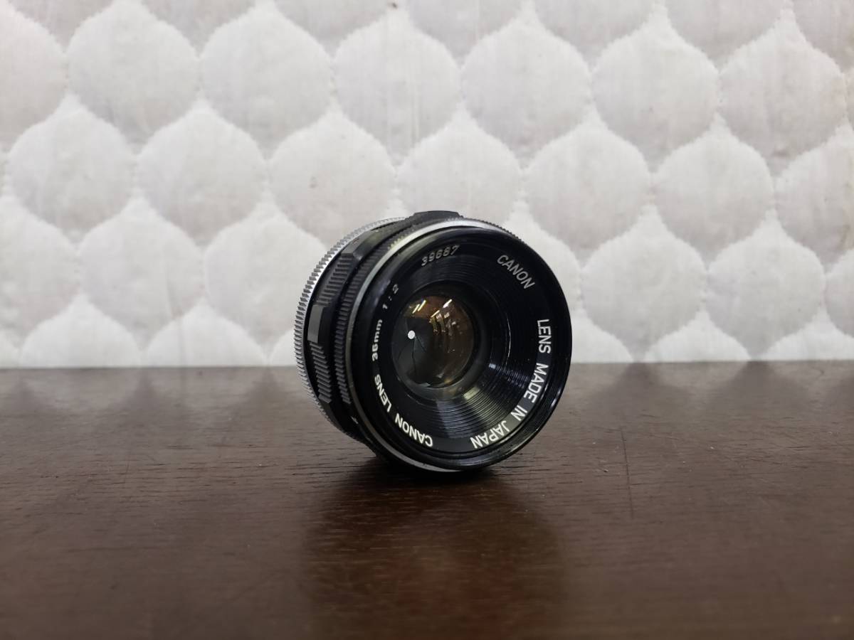 【限定セール，本物保証】 CANON キャノン LENS 35mm 1:2 L39 マウント MF(キヤノン)｜売買されたオークション情報、yahooの商品情報をアーカイブ公開 - オークファン キヤノン