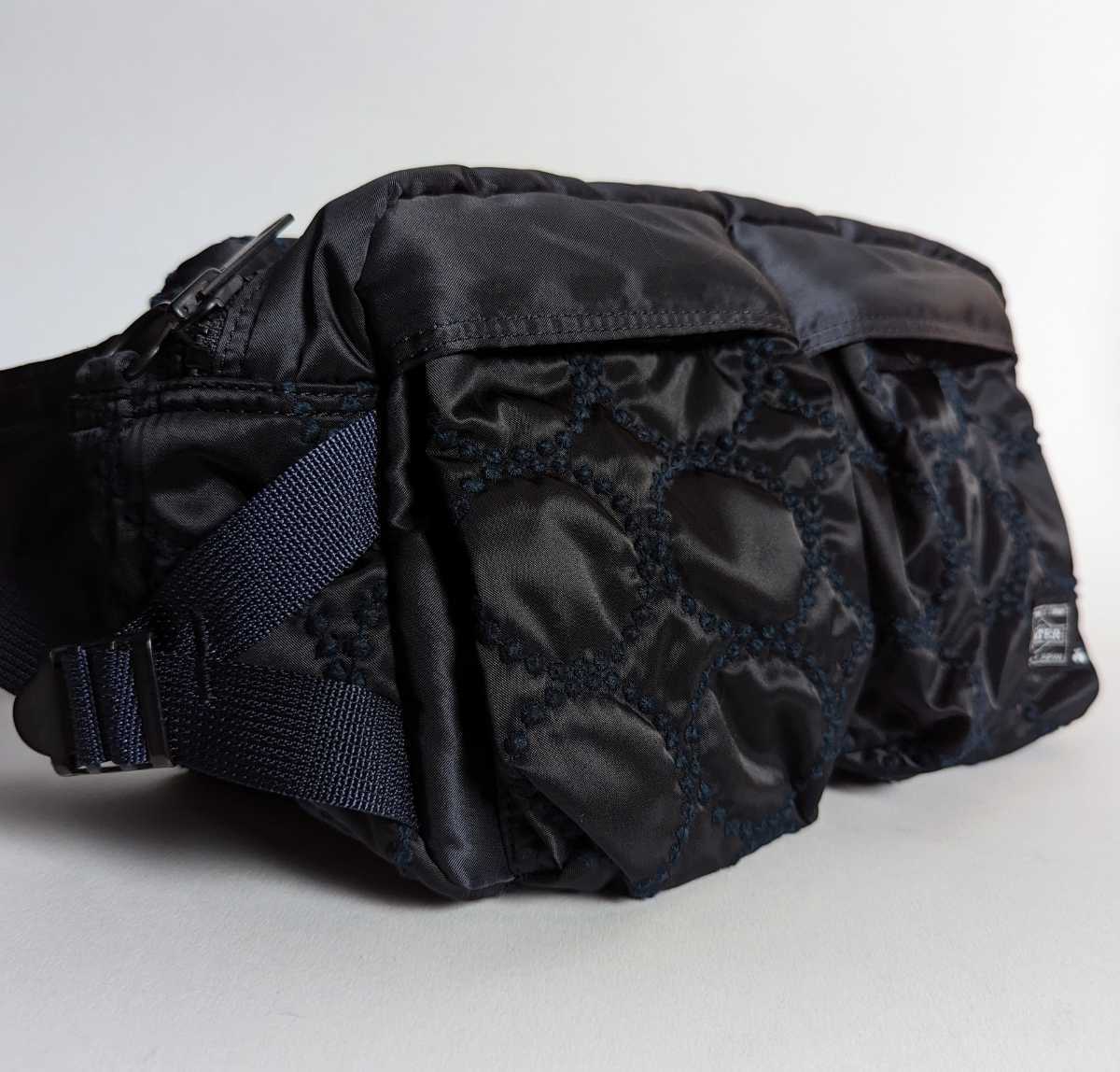 PORTER mina perhonen バッグ ウエストバッグ ネイビー ポーター