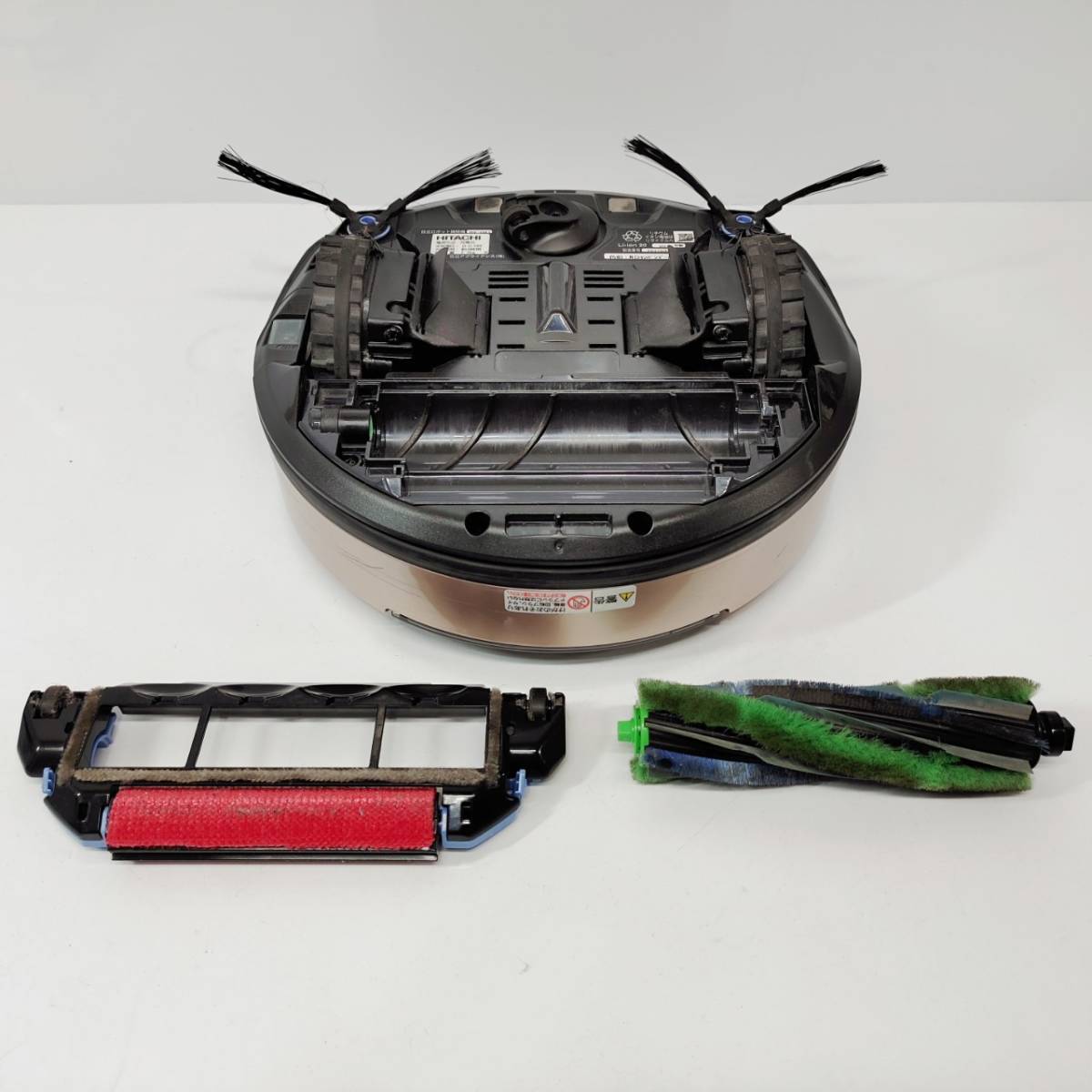 ○動作品 日立 RV-DX1 ロボット掃除機 HITACHI シャンパンゴールド