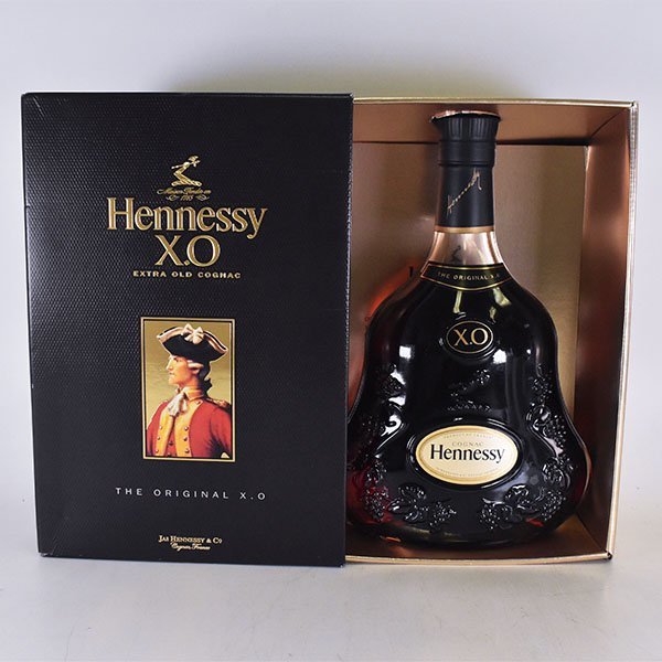 Hennessy XO 700ml 箱付き hennessy(ヘネシー) Hennessy X.O 箱入り 700ml : 食品