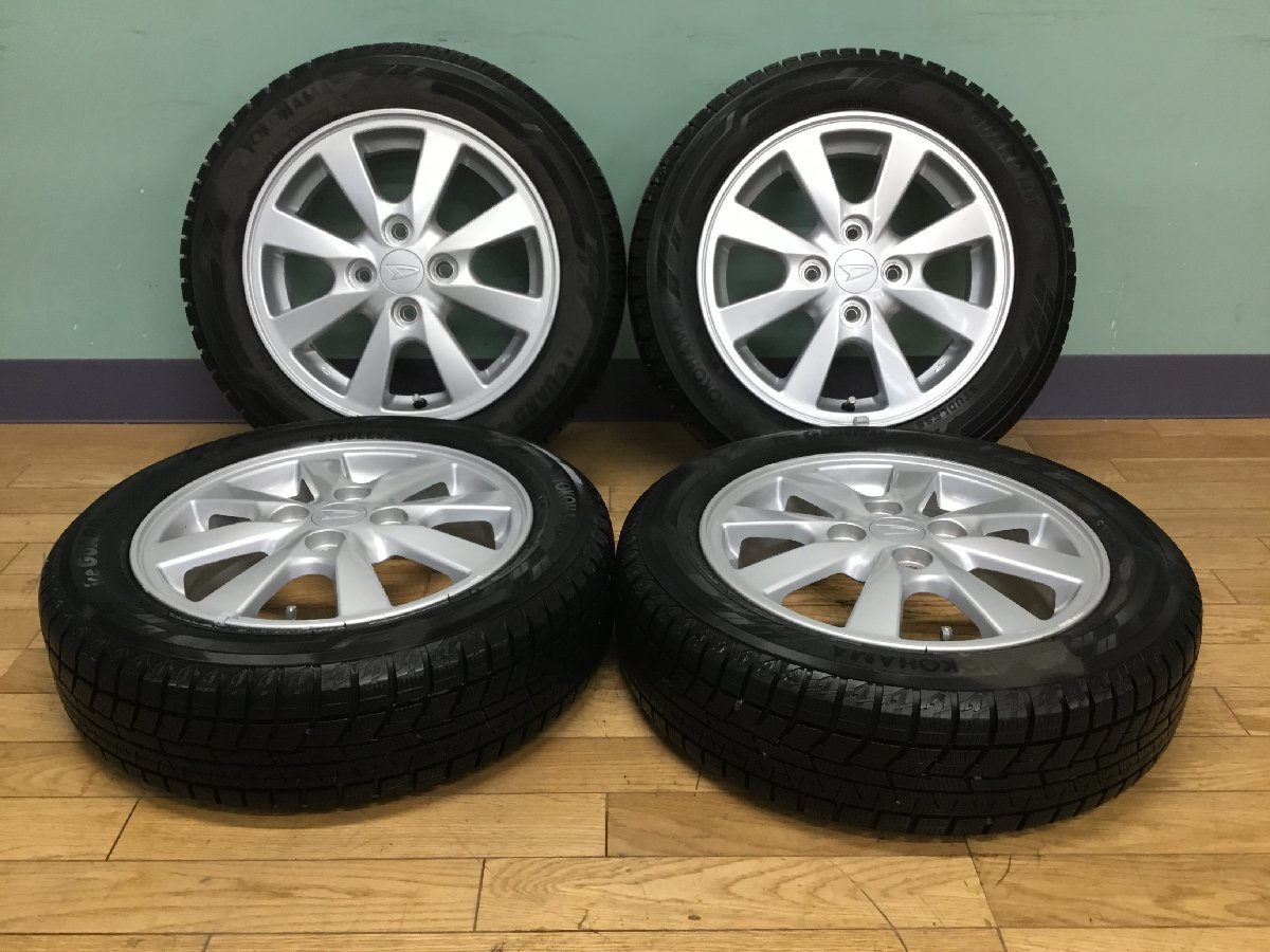 2021年製 YOKOHAMA iceGUARD スタッドレス 155/65R14 & ダイハツ 2021年製 YOKOHAMA iceGUARD スタッドレス 155/65R14 & ダイハツ