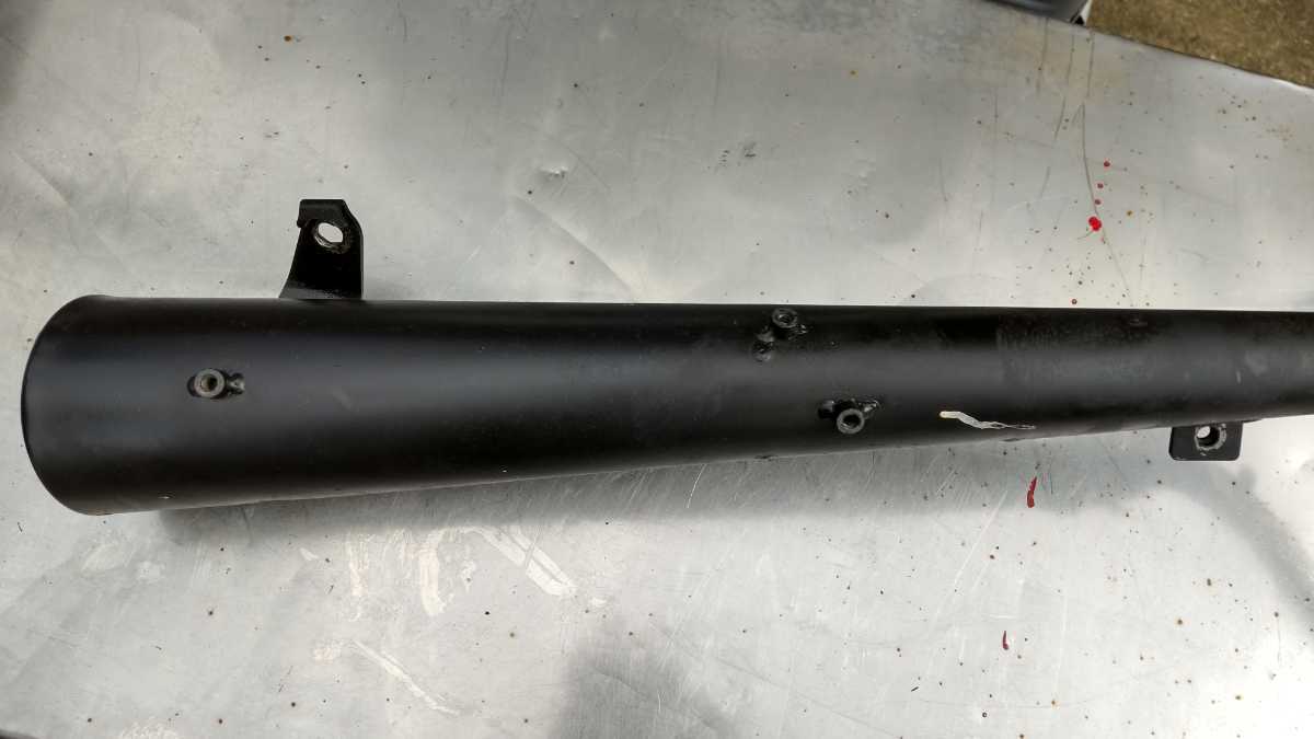 当時物 アメリカンダックス 純正マフラー ST50 ホンダ アメリカン