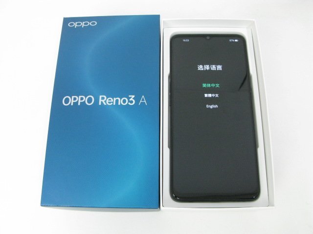 スマートフォン/携帯電話 OPPO Reno 3A デュアルsim