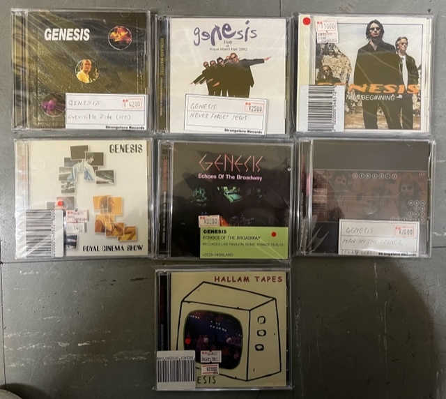 公式通販 Genesis CD＆DVD 1973-2007 Live GENESIS .: Genesis: THE