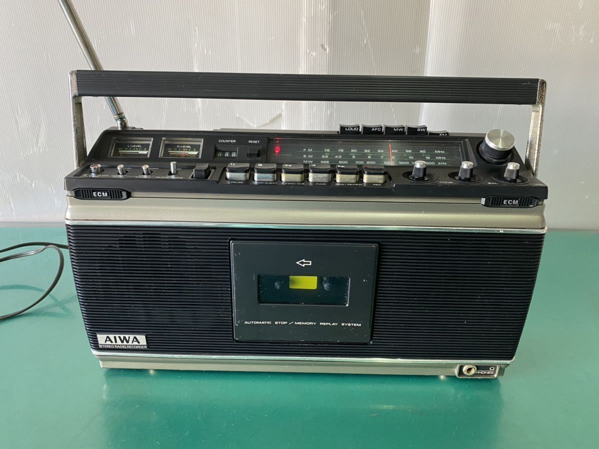 ジャンク AIWA CS-85X ラジカセ 昭和レトロ アイワ ジャンク 【公式通販】