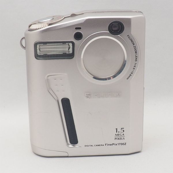安い，正規品】 美品 FUJIFILM FINEPIX 1700Z 本体のみ シルバー 動作