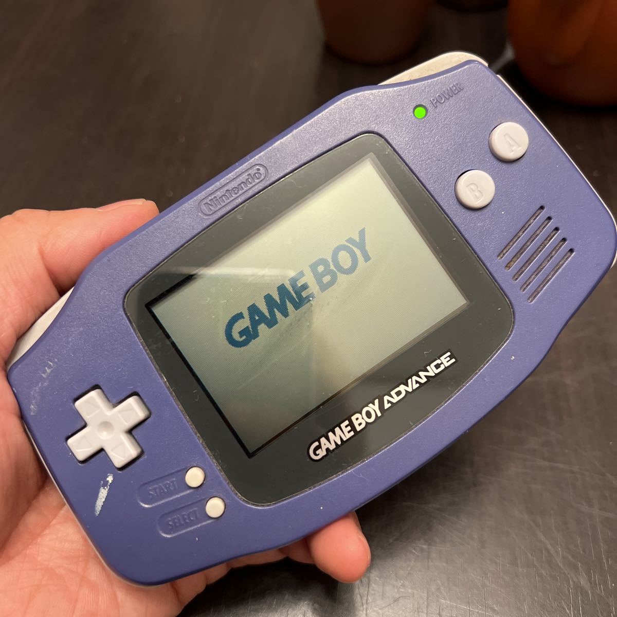 ゲームボーイアドバンス（バイオレット） AGB-001 ゲームボーイ