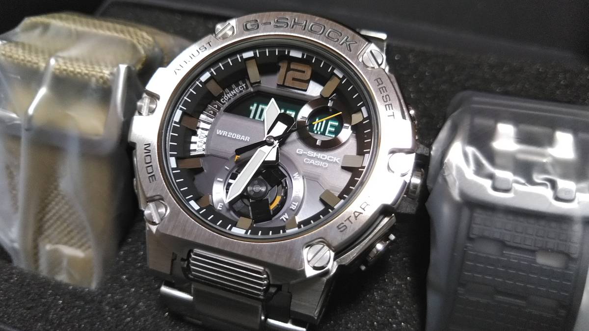 CASIO G-SHOCK 「G-STEEL」GST-B300 Series【GST-B300E-5AJR】タフ 